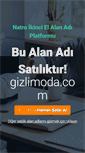 Mobile Screenshot of gizlimoda.com